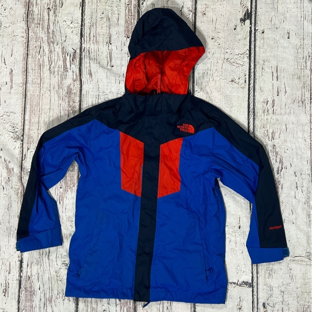 The North Face HyVent Boys Hooded Shell Youth Coat Jacket